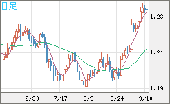 豪ドル/ＮＺドルチャート（AUD/NZD）日足