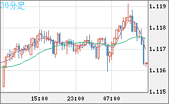 豪ドル/ＮＺドルチャート（AUD/NZD）30分足