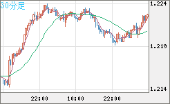 豪ドル/ＮＺドルチャート（AUD/NZD）30分足