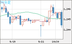豪ドル/ＮＺドルチャート（AUD/NZD）30分足
