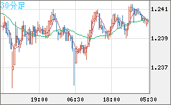 豪ドル/ＮＺドルチャート（AUD/NZD）30分足