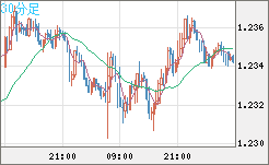 豪ドル/ＮＺドルチャート（AUD/NZD）30分足