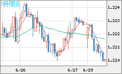 豪ドル/ＮＺドルチャート（AUD/NZD）1時間足