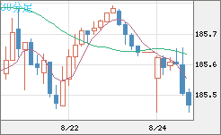 ユーロ/円チャート（EUR/JPY）30分足