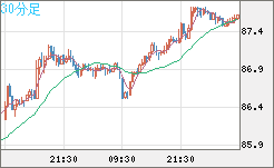 ＮＺドル/円チャート（NZD/JPY）30分足
