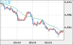 ＮＺドル/米ドルチャート（NZD/USD）30分足