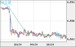 ＮＺドル/米ドルチャート（NZD/USD）30分足