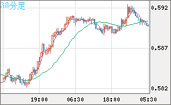 ＮＺドル/米ドルチャート（NZD/USD）30分足