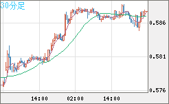 ＮＺドル/米ドルチャート（NZD/USD）30分足