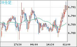 米ドル/スイスフランチャート（USD/CHF）30分足